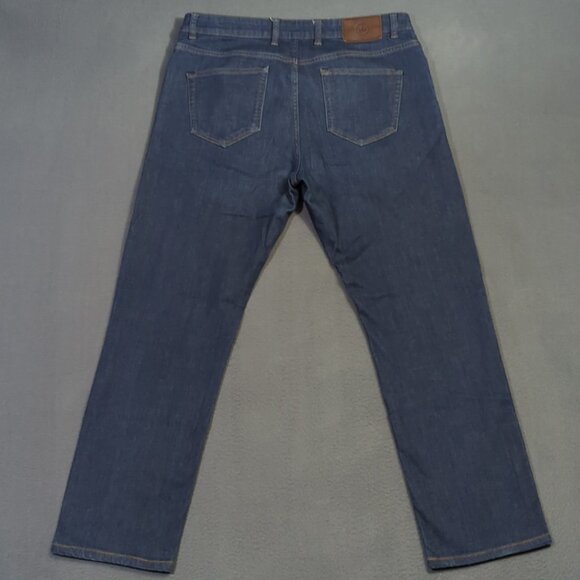 Peter Millar Jeans Men's 36x29 Blue Pilot Mill Denim 5 Pocket Straight - Picture 3 of 12